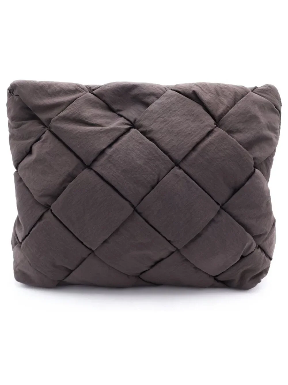 Bottega Veneta Cassette Document Holder Clutch Brown